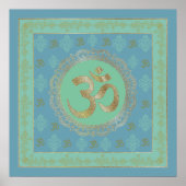 OM Mandala - Poster (Devant)