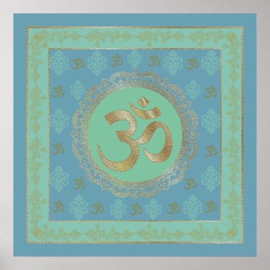 OM Mandala - Poster (Devant)