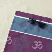OM Mandala - Serviette de plage (En situation)