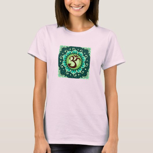om mandala t-shirt (Voorkant)