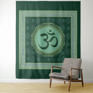 OM Mandala - Tapisserie