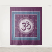 OM Mandala - Tapisserie (Devant)