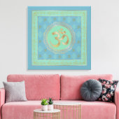 OM Mandala - Toile enveloppée (Insitu(Salon))