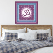 OM Mandala - Toile enveloppée (Insitu(Chambre))