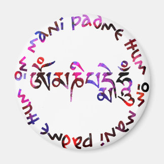 Om mani padme hum magneet