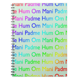 Om Mani Padme Hum Notitieboek