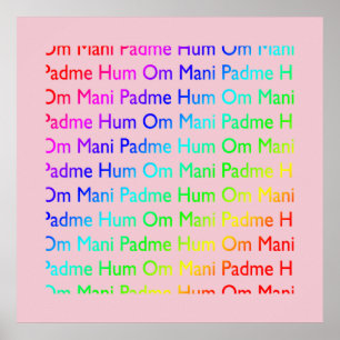 Om Mani Padme Hum Print