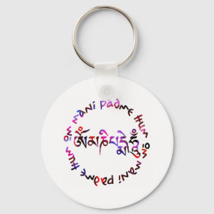 Om mani padme hum sleutelhanger