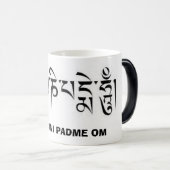 Om Mani Padme Om Magische Mok (Voorkant rechts)