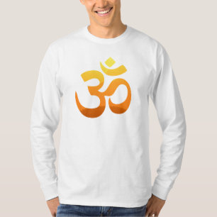 Om Mantra Symbol Meditation Yoga Double Sided T-shirt