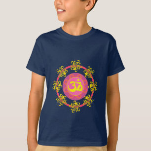 Om met Swirls en Colors. T-shirt