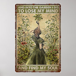 Om mijn verstand te verliezen en mijn ziel te vind poster