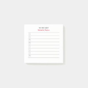 OM Minimale, geavanceerde controledozen TE DOEN ME Post-it® Notes