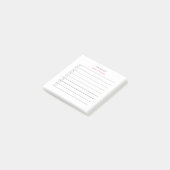 OM Minimale, geavanceerde controledozen TE DOEN ME Post-it® Notes (Schuin)