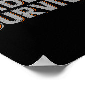 Om multiple sclerose bewustzijn te overleven 1 poster (Hoek)