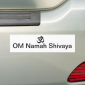 OM Namah Shivaya Bumpersticker (Op auto)