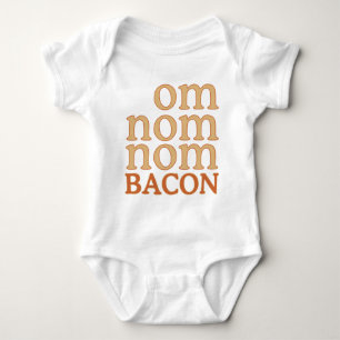 OM NOM NOM BACON ROMPER