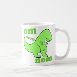 om nom nom dinosaur chompss koffiemok