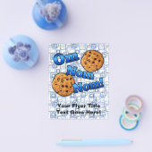 Om Nom Nom, Meme Love Cookies Flyer (Enkel)