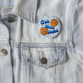 Om Nom Nom, Meme Love Cookies Ronde Button 5,7 Cm (In situ)
