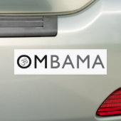 om obama bumpersticker (Op auto)