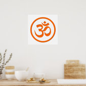 Om of Aum Poster (Keuken)
