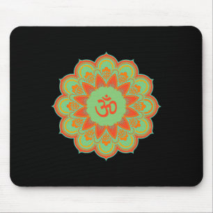 Om Ohm Aum Symbool Mandala Spiritueel Yoga Cadeau Muismat