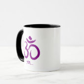 Om (Ohm) Coupes Spirituelles et Mugs (Devant gauche)