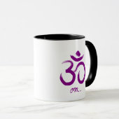 Om (Ohm) Coupes Spirituelles et Mugs (Devant droit)