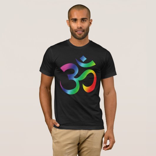 Om (Ohm)-symbool T-shirt (Voorkant volledig)