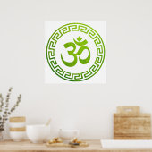 Om, Om Hindu, Om Symbol, Om Logo, Aum Poster (Keuken)