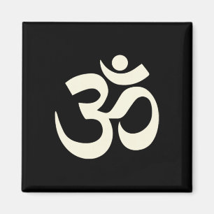 Om Omkar Aum Symbool Grafisch Spiritueel Yoga Medi Magneet