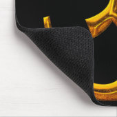 OM, oud goudeffect / Mousepad Muismat (Hoek)