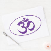 OM OVALE STICKER (Envelop)