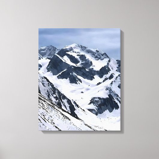 Om parvat ( canvas afdruk (Voorkant)