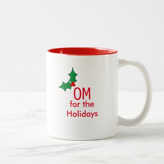 "OM pour les fêtes" Mug (Droit)
