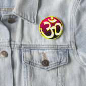 Om Ronde Button 5,7 Cm (In situ)