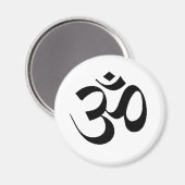 OM - SANSCRIT VOOR VREDE MAGNEET (Voorkant / Achterkant)