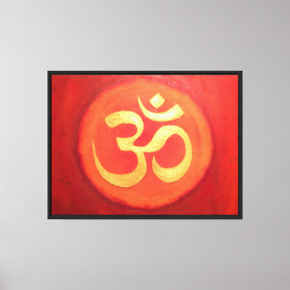 Om Schilderen Canvas Print