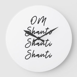 Om shanti shanti shanti shanti camiseta con mantra grote klok