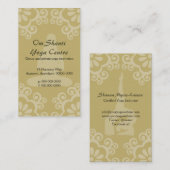 Om Shanti Yoga Visitekaartje (Voorkant / Achterkant)