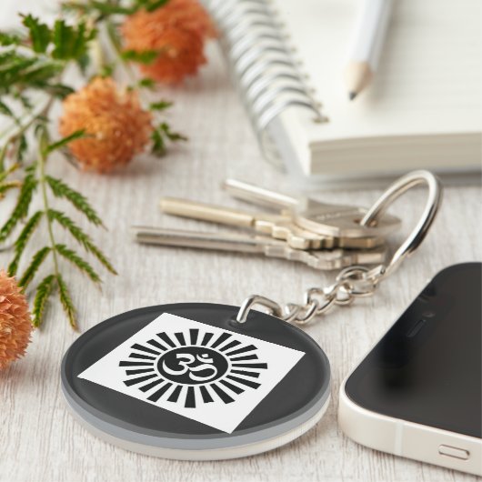 om sleutelhanger (Voorkant Rechts)