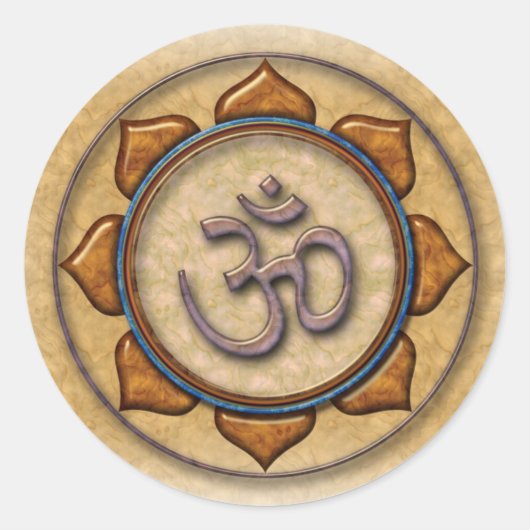 Om Sticker (Voorkant)