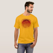 Om Sun T-shirt (Voorkant volledig)
