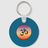Om Symbol _1  Sleutelhanger (Voorkant)
