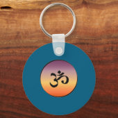 Om Symbol _1 Sleutelhanger (Voorkant)
