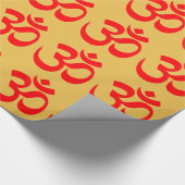 "Om Symbol" Cadeaupapier (Hoek)