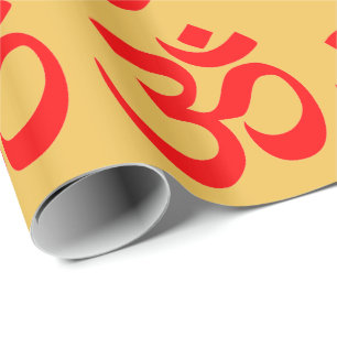 "Om Symbol" Cadeaupapier