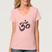 Om Symbol Calligraphy T-shirt (Devant)