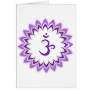 Om Symbol / Crown Chakra
